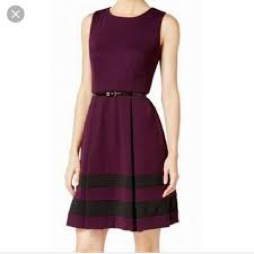Calvin Klein fit and flare dress!